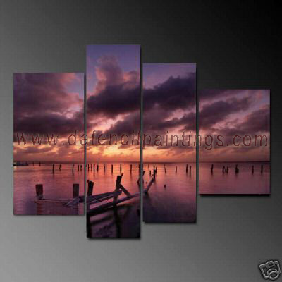 Dafen Oil Painting on canvas seascape painting -set691